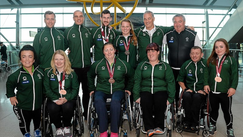 Ireland's successful team of para-athletes that competed in the IPC Athletics European Championships&nbsp;