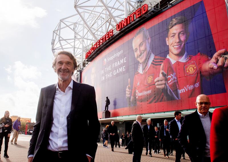 Sir Jim Ratcliffe wants to raise standards around Old Trafford