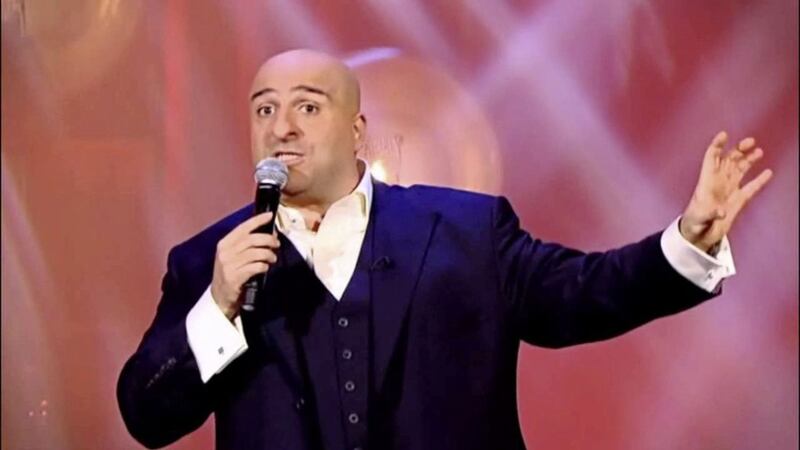 Stand-up comedian Omid Djalili brought his show A Strange Bit of History to Stranmillis College 