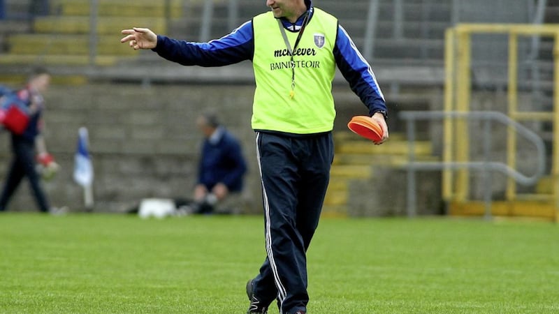 Cavan manager Mattie McGleenan says it will take time for the attacking principles he wants to impart on Cavan to become embedded. Picture by Seamus Loughran 