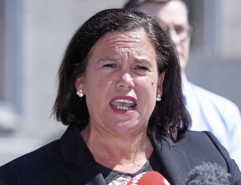 Sinn F&eacute;in leader Mary Lou McDonald. Picture by Niall Carson, Press Association