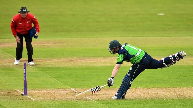 Ireland's Paul Stirling top scored for Ireland in defeat by Afghanistan&nbsp;