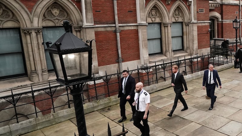 The Duke of Sussex made a surprise appearance at the Royal Courts of Justice earlier this year (Jordan Pettitt/PA)