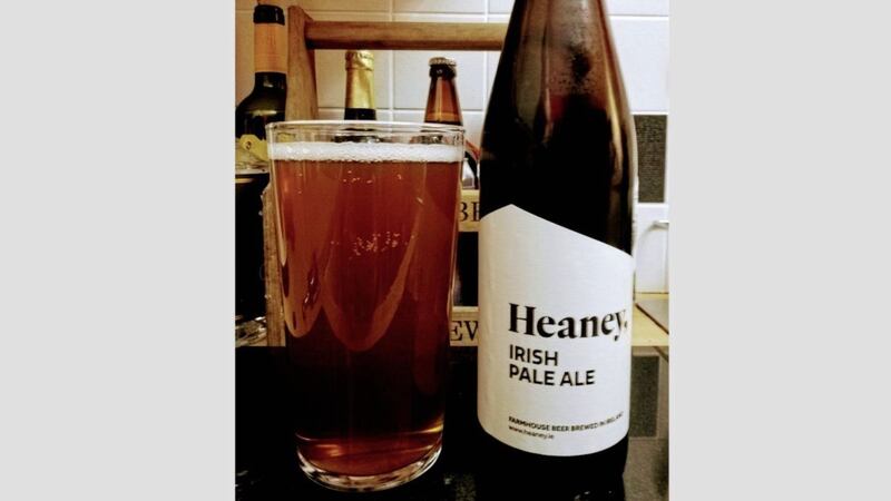 Heaney pale ale &ndash; the bottles look like the sort of thing you&#39;d crack open after a day digging spuds 