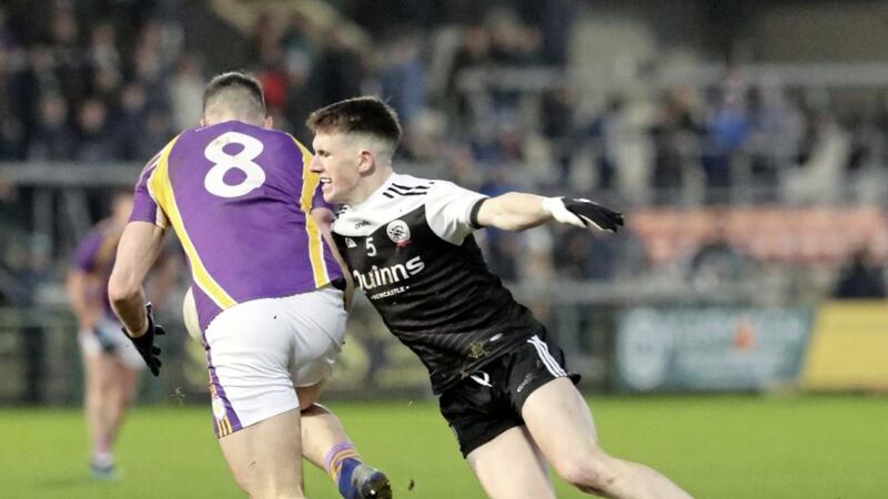 Miceal Rooney was superb in Kilcoo&#39;s Ulster final victory over Derrygonnelly, and his raiding runs from deep could be crucial against St Finbarr&#39;s in tomorrow&#39;s All-Ireland semi-final. Picture by Philip Walsh 