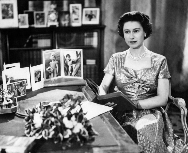 The Queen at Sandringham shortly after making her traditional Christmas Day broadcast to the nation