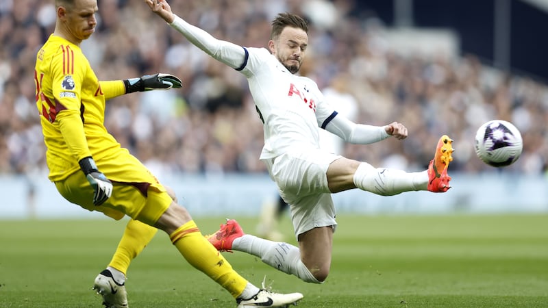 James Maddison wants Tottenham to be in the Premier League title race next season