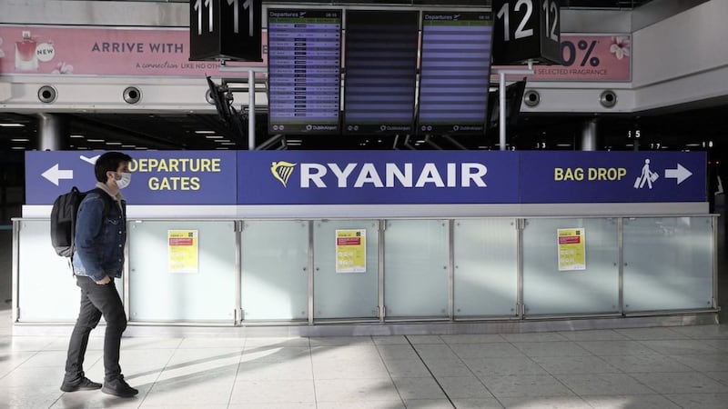 Passenger numbers have continued to slump at Ryanair 