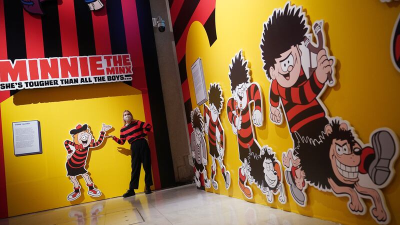 Beano: The Art of Breaking the Rules showcases artworks from the comics alongside contemporary artists.