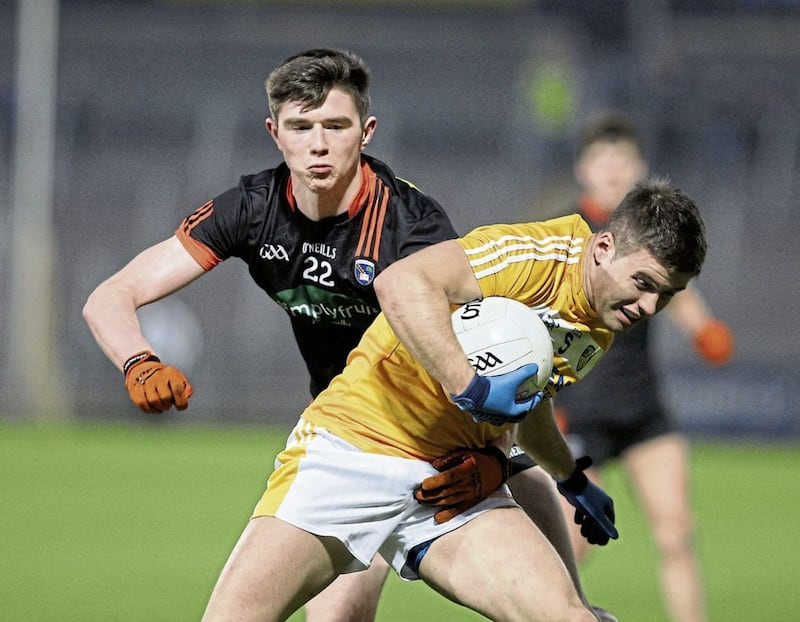 Paddy McBride stood out in Antrim&#39;s win over Leitrim. 