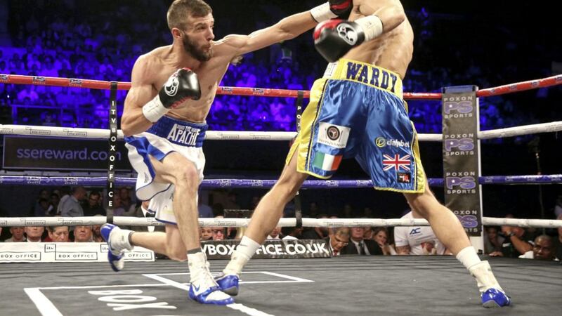 Anthony Cacace lost a British title challenge against then champion Martin J Ward last year 