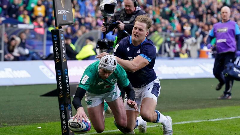 Ireland take on Scotland in France on Saturday (Andrew Milligan/PA)