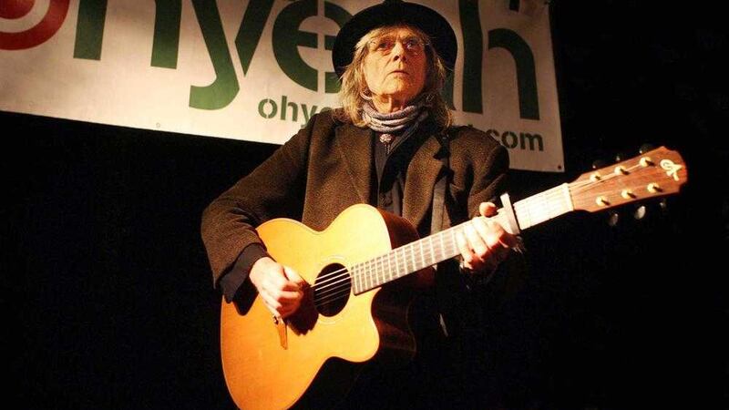 Henry McCullough pictured at the launch of a new musical exhibition at Belfast&#39;s Oh Yeah Music Centre in 2009. Picture by Declan Roughan 
