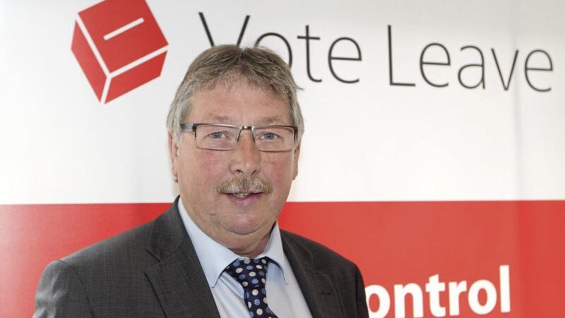The DUP MP Sammy Wilson has accused T&aacute;naiste Simon Coveney of &quot;Brit bashing&quot; in his approach to Brexit. Picture by Matt Bohill 