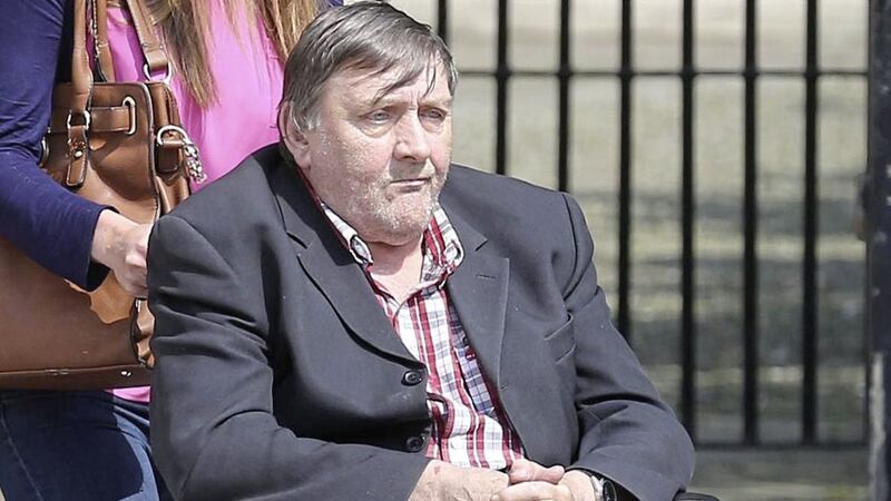 Loyalist Winston Rea at a previous court hearing. Picture by Hugh Russell. 