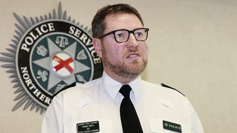 Temporary deputy chief constable Stephen Martin. Picture by Bill Smyth  