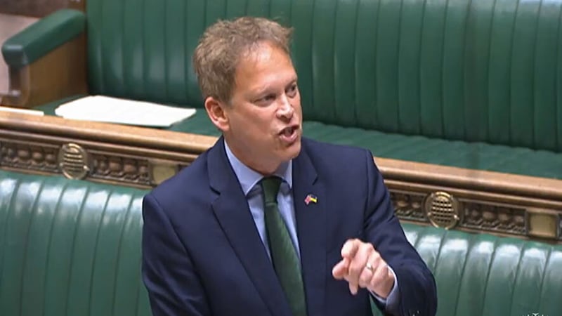 Grant Shapps in the House of Commons 