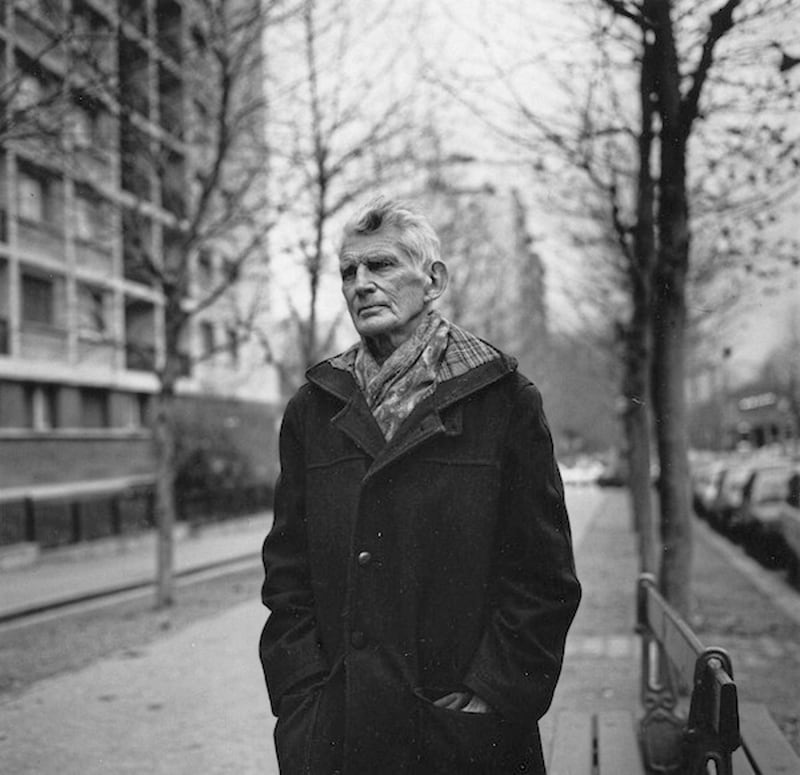 Samuel Beckett, Boulevard St Jacques, Paris, 1985 Picture by John Minihan, courtesy of UCC 