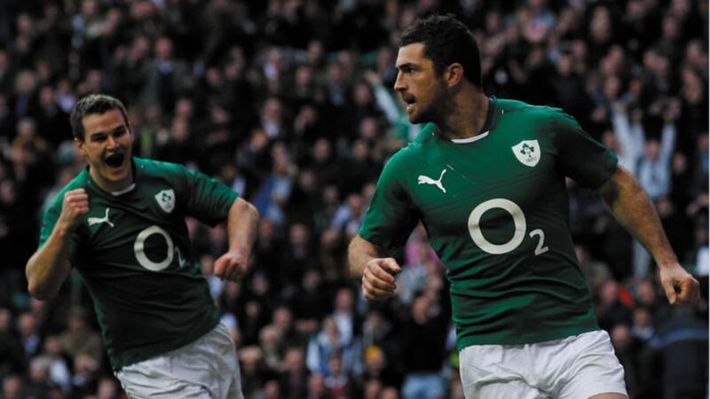 Rob Kearney (right) is a doubt for the Lions tour this summer.