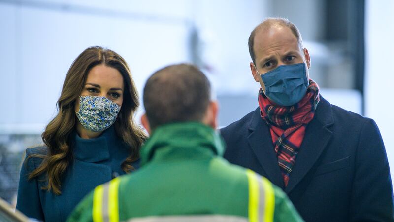 The Duke and Duchess of Cambridge are on a 1,250-mile, three-day festive tour on the royal train to thank communities and key workers.
