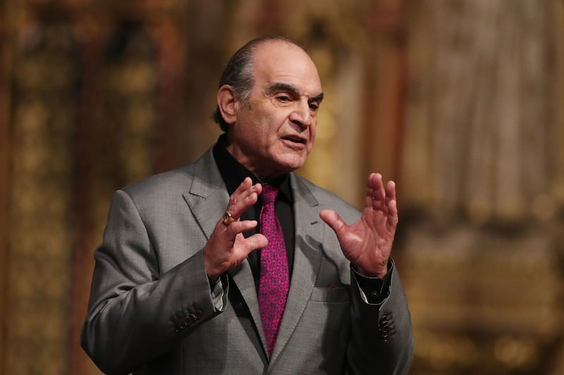 David Suchet to miss Windsor Castle investiture after positive Covid test