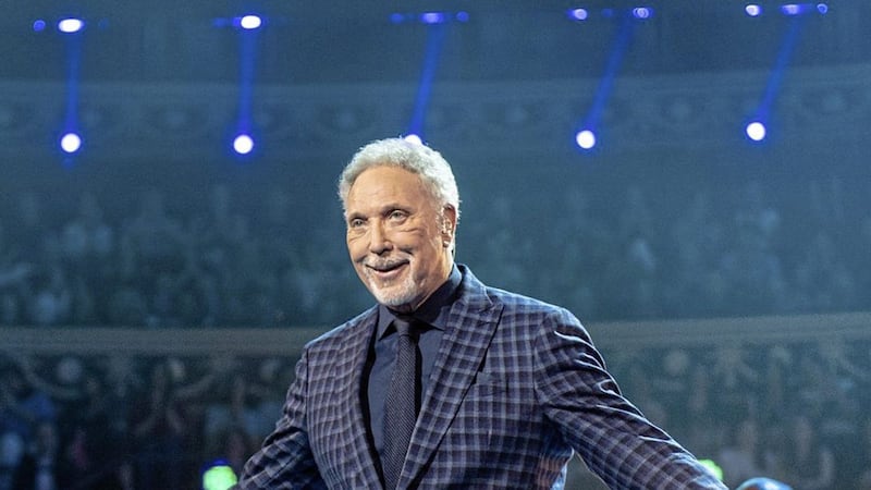 Tom Jones &ndash; the tight trousers and frilly blouse might have gone at the Waterfront but he still sent my friend Margaret into paroxysms of delight 