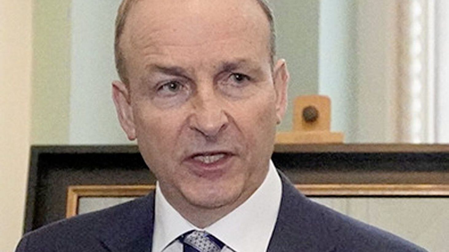 Taoiseach Miche&aacute;l Martin. Picture by Niall Carson/PA Wire 