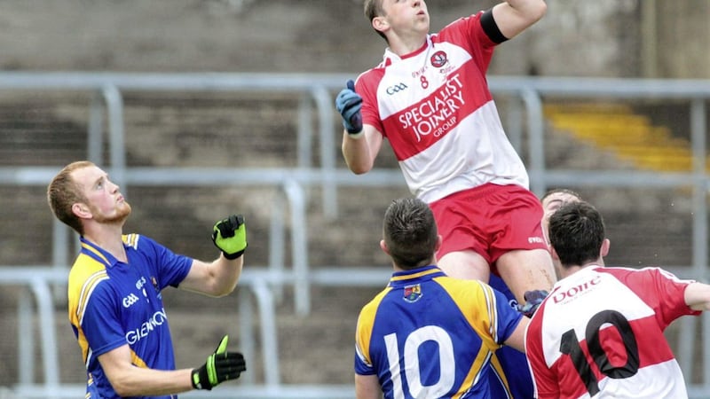 Patrick Kearney in action for Derry minors in 2015. Picture by Margaret McLaughlin. 