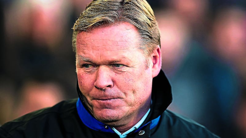 Koeman has thrown caution to the wind in the FA Cup. Picture by PA