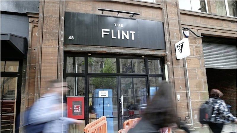 The Flint on Howard street in Belfast is due to open later this week. Picture by Hugh Russell. 