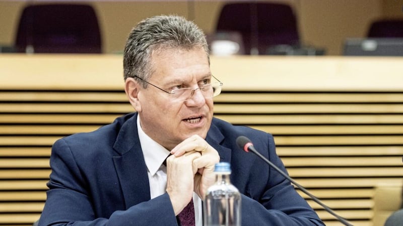 European Commission vice-president Maros Sefcovic 
