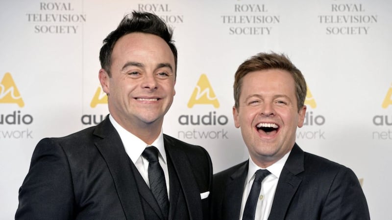 Anthony McPartlin (left) has reportedly checked into rehab following a battle with depression, alcohol and substance abuse. Pictured with professional partner Declan Donnelly, who form the presenting duo Ant and Dec. Picture by PA 