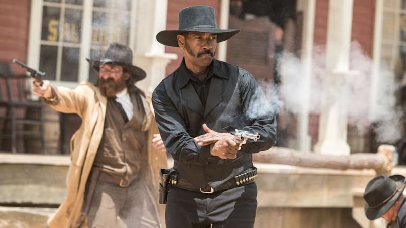 The Magnificent Seven rests comfortably on the shoulders of Denzel Washington and his co-stars 