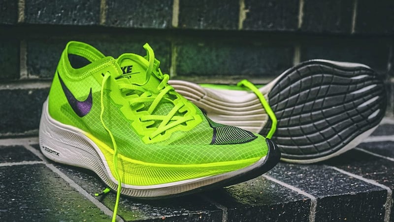 Irish marathon runner Paul Pollock first wore the Nike Vaporfly Next%s at last December&#39;s Valencia marathon, when he took over five minutes off his personal best time 