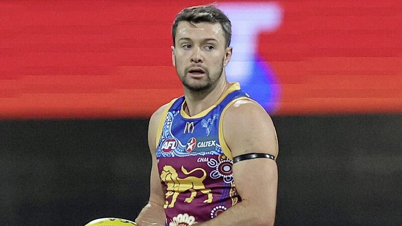 Conor McKenna was part of the Brisbane Lions team which was stunned by a thrilling comeback from Melbourne Demons on Friday night 