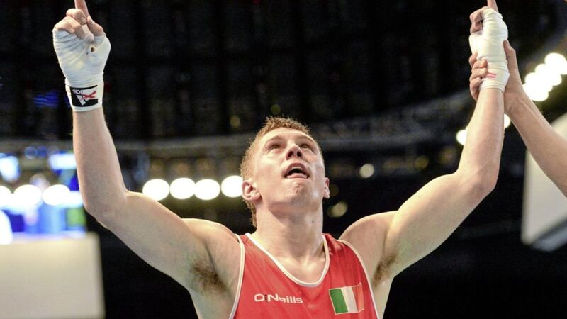 The European gold and World silver medals won by Jason Quigley in 2013 marked him out as a talent worth watching. The Ballybofey man was eventually snapped up by Oscar De La Hoya&#39;s Golden Boy Promotions after starring as an amateur. Picture by Sportsfile 