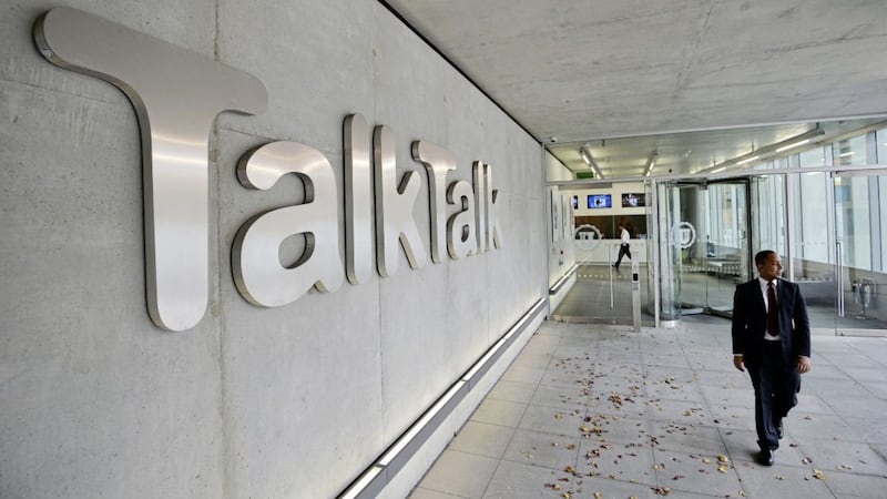 Telecoms group TalkTalk swung to a pre-tax loss of &pound;75 million, down from profit of &pound;30 million over the period last year 
