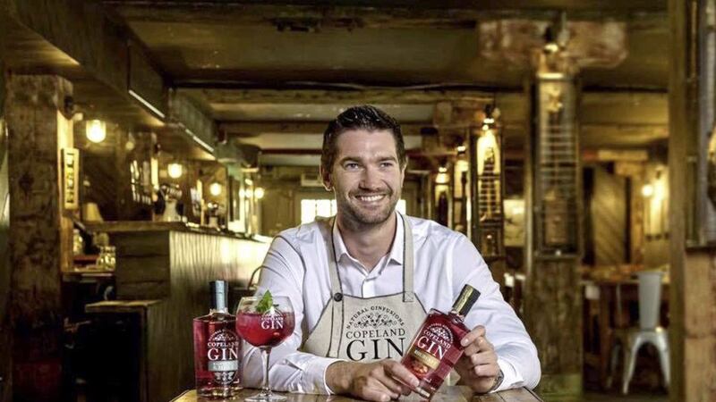Gareth Irvine of Copeland Spirits, producer of the first Northern Ireland gin brand to be listed with German retailer Aldi 