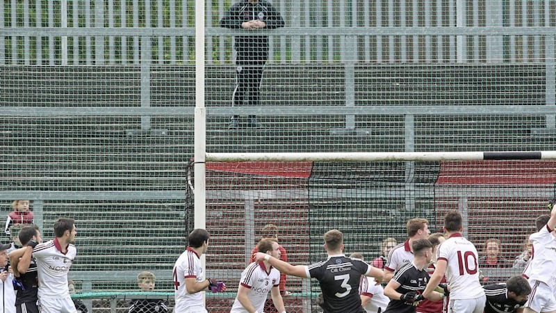 Slaughtneil and Kilcoo are both heavy favourites to retain their respective county titles. Picture by Margaret McLaughlin 