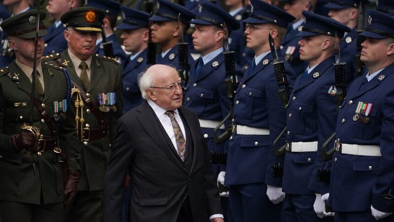 President Michael D Higgins issued a warning on foreign policy (Brian Lawless/PA)