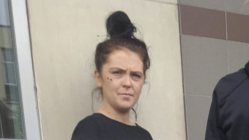 Cora Campbell pictured at Newtownards Magistrates Court 
