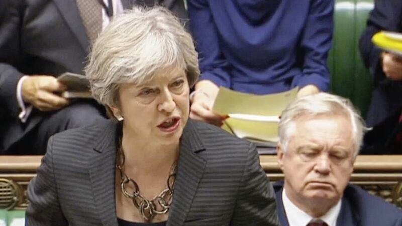 Theresa May told MPs she was &#39;listening to unionists across the country&#39;. Picture by PA Wire 