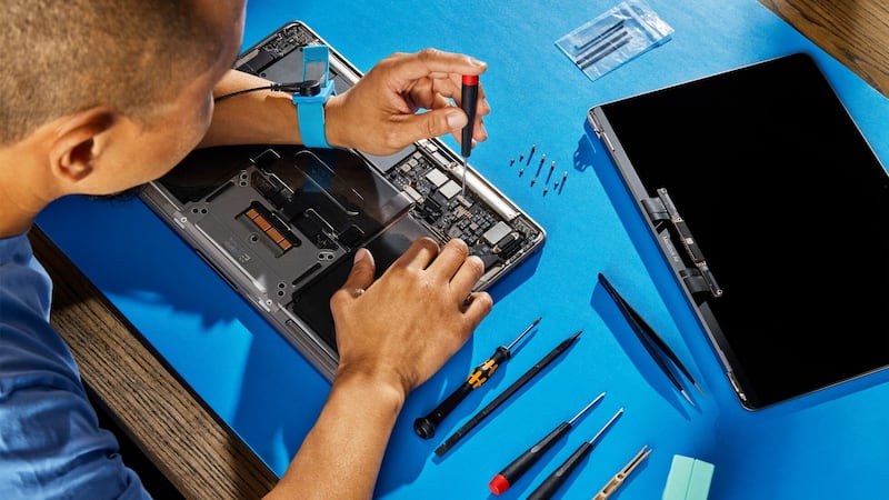 The service will enable customers to order parts and tools to self-repair their iPhone or Mac.