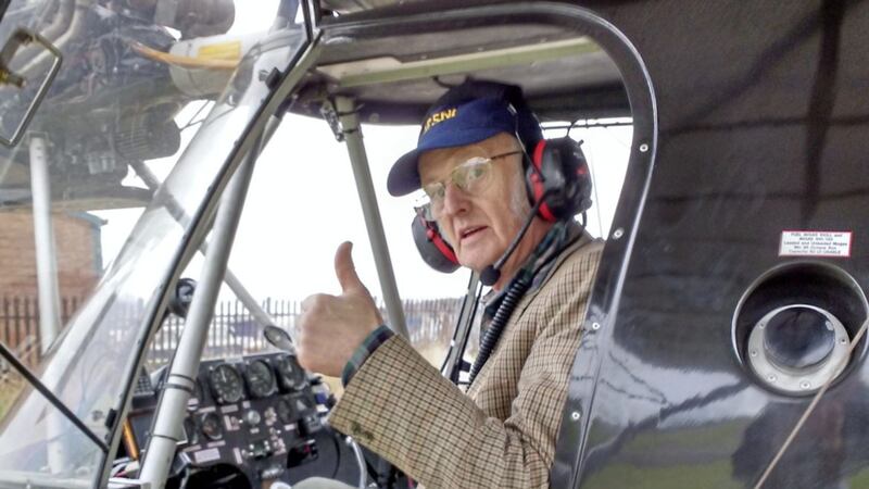 After a career in aircraft engineering Brian Patton finally took flying lessons this summer at age 83 &ndash; he made his first solo flight on December 2 
