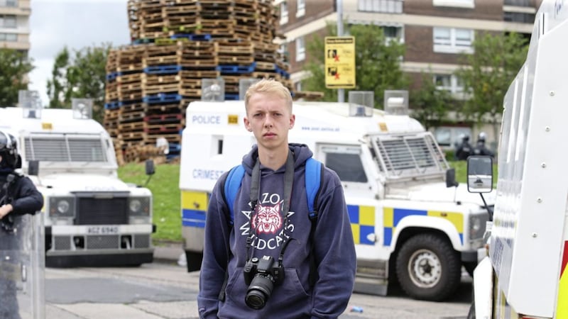 Up-and-coming Belfast photographer Andrew Johnston. Picture by Mal McCann 
