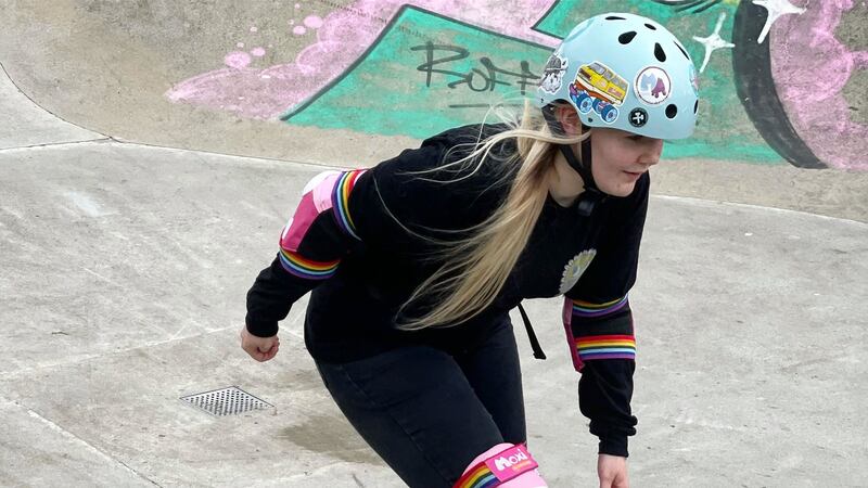 Laura Taylor skated every day during 2021.