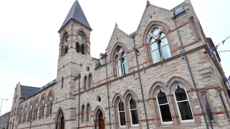The wealth of slave profiteer Charles McGarel helped build the Town Hall in Larne 