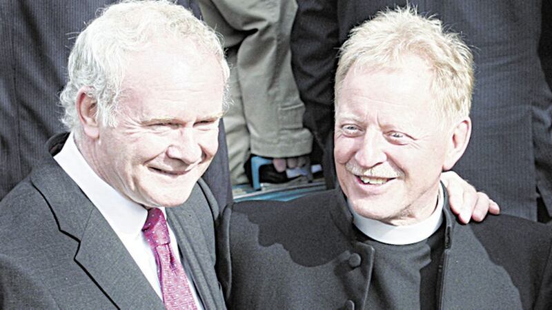 The Rev David Latimer formed a high profile friendship with Martin McGuinness. Photo by Margaret McLaughlin 