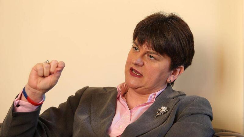 Finance minister, the DUP&#39;s Arlene Foster. Picture by Mal McCann 