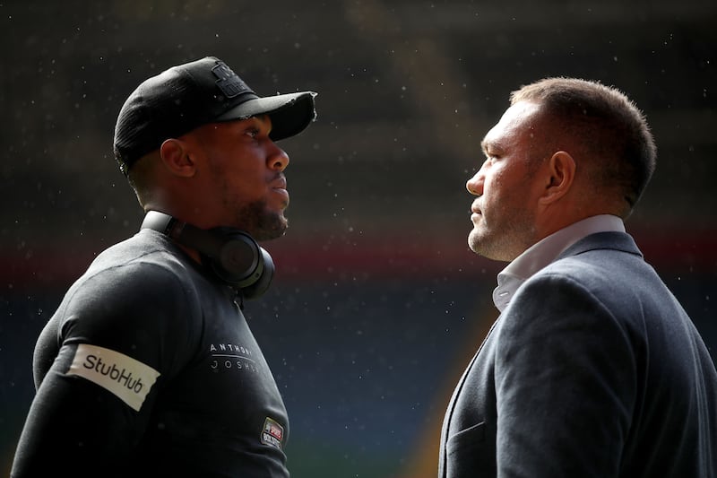 &nbsp;Anthony Joshua and Kubrat Pulev were initially scheduled to meet in 2017, but will finally lock horns on Saturday night. Picture by PA
